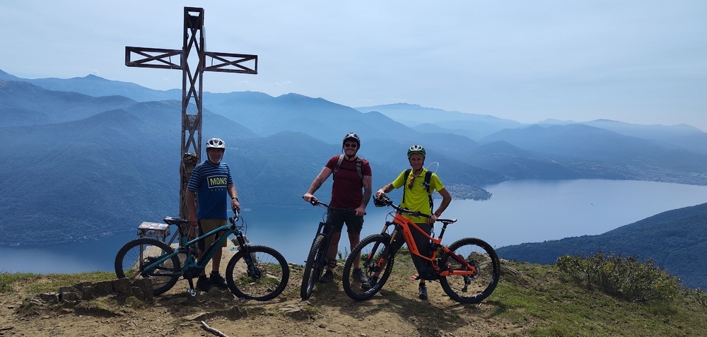 Ebike Tour to Monte Giove, Cannobio and Lago Maggiore with Follow Me Adventures