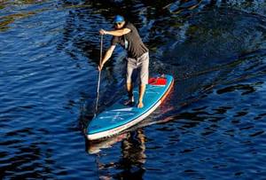 Follow Me : a perfect downwind with SUP in Cannobio Lago Maggiore