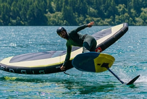 Follow Me Adventures Sup Efoil Ebike : Wing Foil single school in Cannobio and Lago Maggiore Lakeview